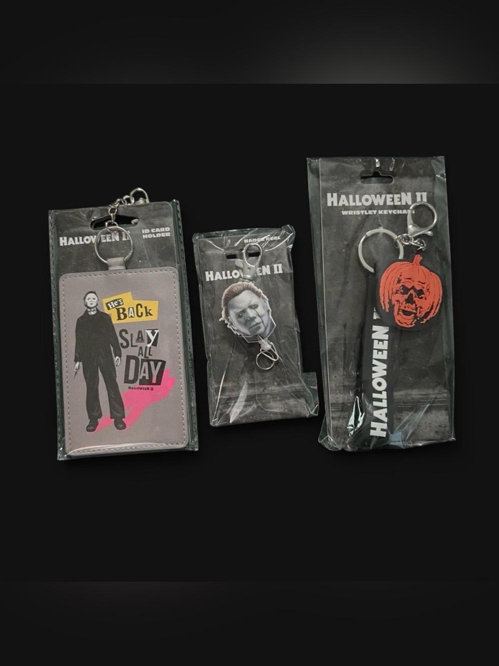 HALLOWEEN- MICHAEL MYERS KEYCHAIN BUNDLE **NEW